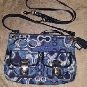 Coach Blue Purse
